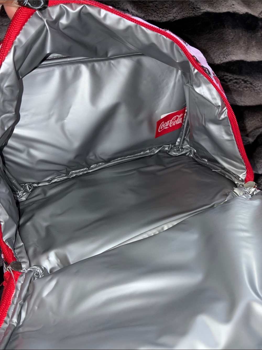 Coca Cola pink insulated lunch bag - Picture 4 of 4